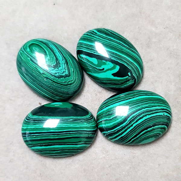22X30 SYNTHETIC MALACHITE (4PCS/BAG)